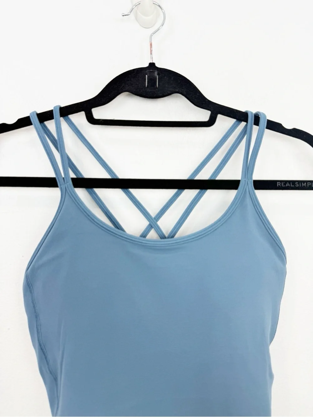 Lululemon Free To Be Tank Cascade Blue Nulu Size 4